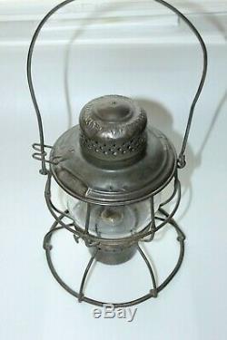 Vintage Frisco Railroad Lantern Handlan Buck Mfg Co St. Louis Mo. Embossed