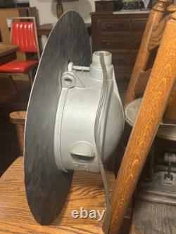 Vintage Full Size Western Railroad Supply Co WRRS Red Glass Signal Light Housing