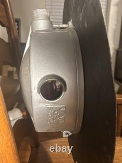 Vintage Full Size Western Railroad Supply Co WRRS Red Glass Signal Light Housing