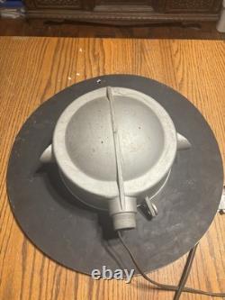 Vintage Full Size Western Railroad Supply Co WRRS Red Glass Signal Light Housing