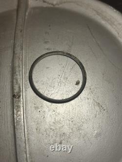 Vintage Full Size Western Railroad Supply Co WRRS Red Glass Signal Light Housing