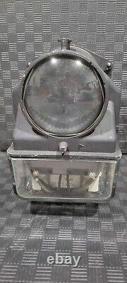 Vintage GRS Railroad Signal Light Mech (SA)