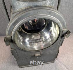 Vintage German Osmeka Railroad Signal Lantern 17 Tall Estate Fresh