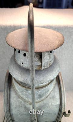 Vintage German Osmeka Railroad Signal Lantern 17 Tall Estate Fresh
