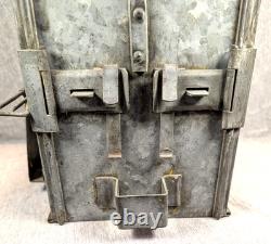 Vintage German Osmeka Railroad Signal Lantern 17 Tall Estate Fresh