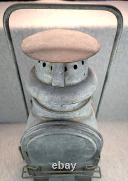 Vintage German Osmeka Railroad Signal Lantern 17 Tall Estate Fresh