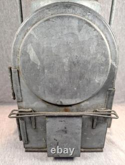 Vintage German Osmeka Railroad Signal Lantern 17 Tall Estate Fresh
