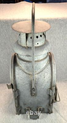 Vintage German Osmeka Railroad Signal Lantern 17 Tall Estate Fresh