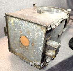 Vintage German Osmeka Railroad Signal Lantern 17 Tall Estate Fresh