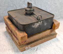 Vintage German Osmeka Railroad Signal Lantern 17 Tall Estate Fresh