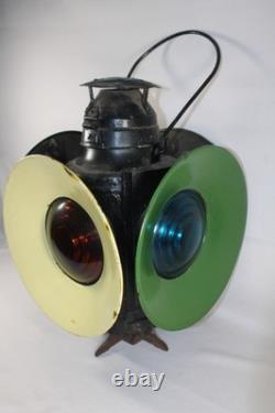 Vintage Handlan 4 Way Railroad Light- St Louis USA -Chesapeake & Ohio Railroad
