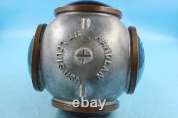 Vintage Handlan Cast Aluminum #425 Railroad Switch Lamp Light Vintage Handlan Cast Aluminum #425 Railroad Switch Lamp Light