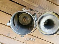 Vintage Handlan Railroad Signal Lamp Lantern with Burner in Good Used Condition