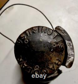 Vintage Handlan St. Louis 4 Railroad Switch Lantern Light NEEDS TLC