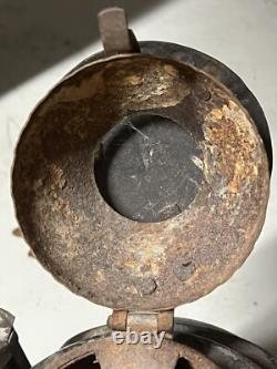 Vintage Handlan St. Louis 4 Railroad Switch Lantern Light NEEDS TLC