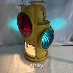 Vintage Handlan St Louis B&O Railroad Caboose Marker /Switch Lantern Lamp
