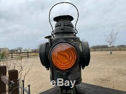 Vintage Handlan St Louis Railroad Caboose Signal Lantern / Train Light