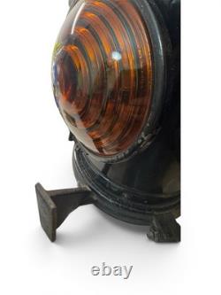 Vintage Handlan St. Louis USA Railroad Signal Lantern Multi-Color Lenses
