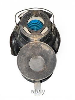 Vintage Handlan St. Louis USA Railroad Signal Lantern Multi-Color Lenses