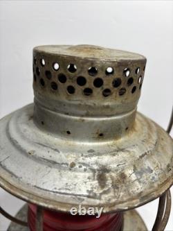 Vintage Handlan St Louis USA kerosene railroad lamp caboose lantern collectible