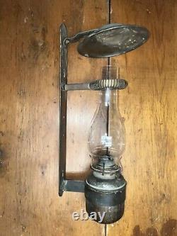 Vintage Handlan St. Louis Wall Mount Caboose Railroad Lantern Lamp