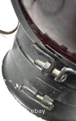Vintage Industrial Railroad Signal Lamp Table Lamp