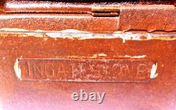 Vintage Ingatestone Uk Railway Station Lamp Kerosene Lantern With 4 Sided Light