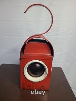 Vintage Kenyon's KENLITE Railway Signal Lamp British Rail Lantern BS3143 Red