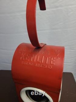 Vintage Kenyon's KENLITE Railway Signal Lamp British Rail Lantern BS3143 Red