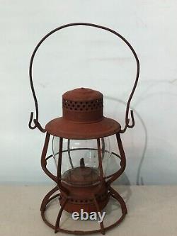 Vintage Keystone KC Pennsylvania PRR Railroad RR Train Lantern Lamp Light