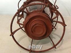 Vintage Keystone KC Pennsylvania PRR Railroad RR Train Lantern Lamp Light