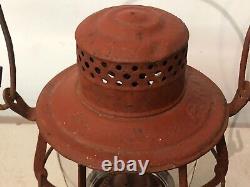 Vintage Keystone KC Pennsylvania PRR Railroad RR Train Lantern Lamp Light