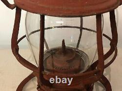 Vintage Keystone KC Pennsylvania PRR Railroad RR Train Lantern Lamp Light