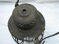 Vintage Keystone The Casey PRR Railroad Train Lantern Kerosene Lamp Light RR B