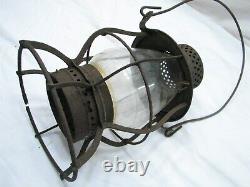 Vintage Keystone The Casey PRR Railroad Train Lantern Kerosene Lamp Light RR B