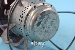 Vintage L&n Railroad Short Red Etched Globe Hand Lantern