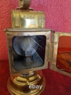 Vintage Lamp From The French National Railway Company