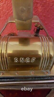 Vintage Lamp From The French National Railway Company