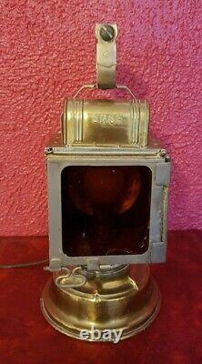 Vintage Lamp From The French National Railway Company