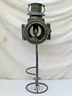 Vintage Large German Osmeka Railroad Lamp Lantern