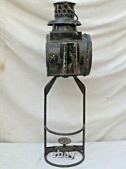 Vintage Large German Osmeka Railroad Lamp Lantern