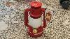 Vintage Lighted Railroad Lantern Schylling Toys