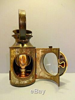 Vintage London Transport Railway Signal Lantern