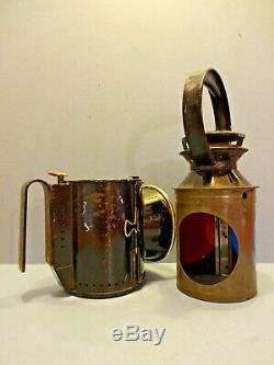 Vintage London Transport Railway Signal Lantern