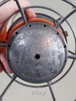 Vintage NORTHERN PACIFIC RAILROAD Lantern N. P. RY. AMBER Globe Adlake Kero CLEAN