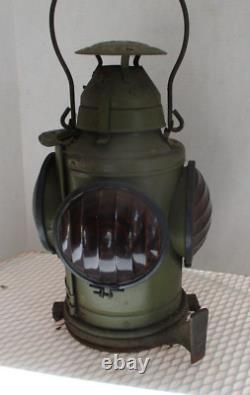 Vintage NYCL New York City Line Dressel Caboose Railroad Switch lantern