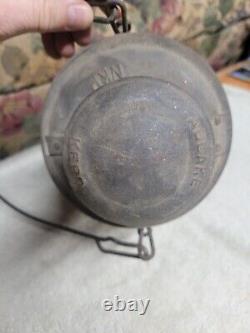 Vintage Nickle Plate Railroad Red Lantern NKP Adlake Kerosene