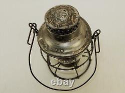 Vintage Oil Railroad Lamp, Adlake Reliable, Erie Railroad, Swing Handle, #LMP-03