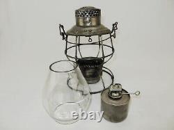 Vintage Oil Railroad Lamp, Adlake Reliable, Erie Railroad, Swing Handle, #LMP-03