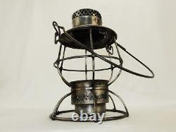 Vintage Oil Railroad Lamp, Adlake Reliable, Erie Railroad, Swing Handle, #LMP-03